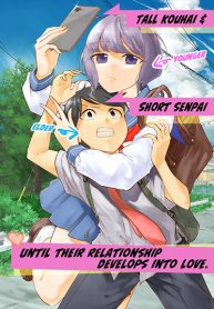 Until the Tall Kouhai (Girl) and the Short Senpai (Boy) Develop a Romance